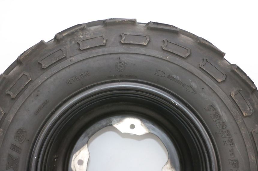 photo de ARO DIANTEIRO E PNEU YAMAHA YFM R RAPTOR 250 (2008 - 2014) - Estado da superfície