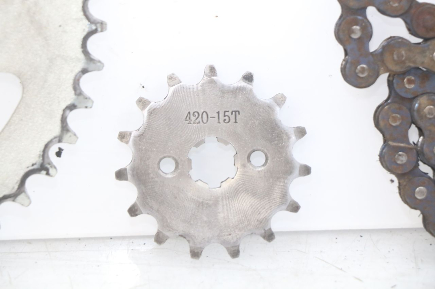 photo de KIT DE CORRENTE TNT MOTOR CITY 50 (2007 - 2018) - Estado da superfície