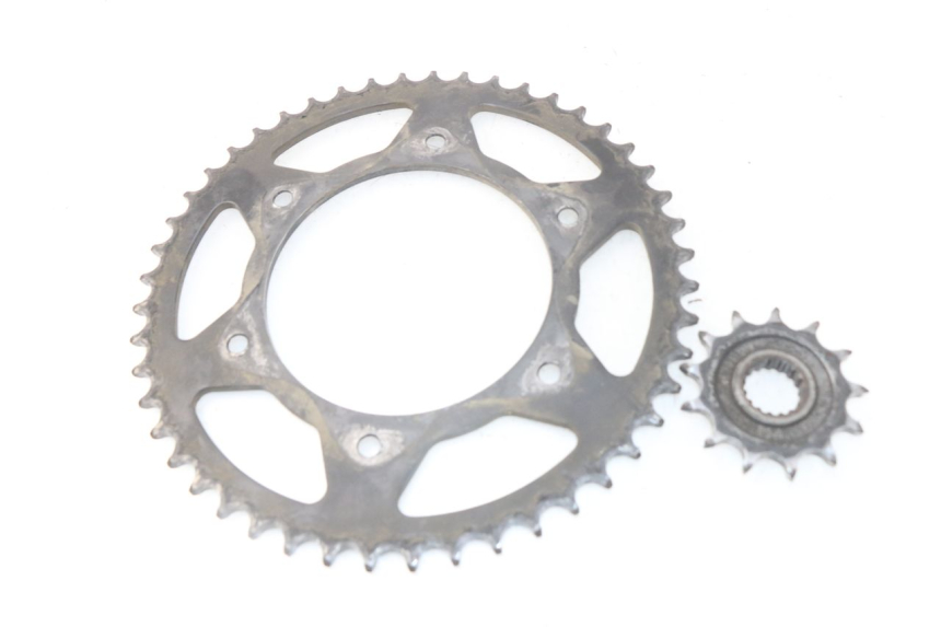 photo de KIT DE CORRENTE HONDA CRF CR-F 450 (2005 - 2008) - Zoom do estado de desgaste