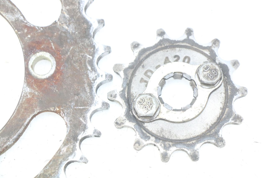 photo de KIT DE CORRENTE LONCIN DIRT BIKE 125 - Outro ângulo de visão