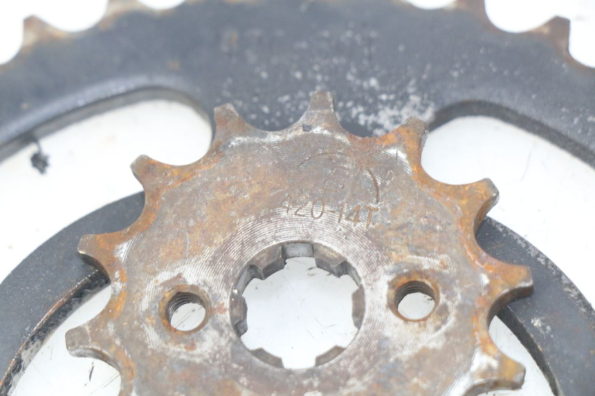 photo de KIT DE CORRENTE LONCIN DIRT BIKE 125 - Detalhe da peça