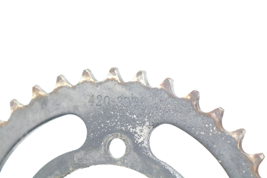 photo de KIT DE CORRENTE LONCIN DIRT BIKE 125 - Zoom do estado de desgaste