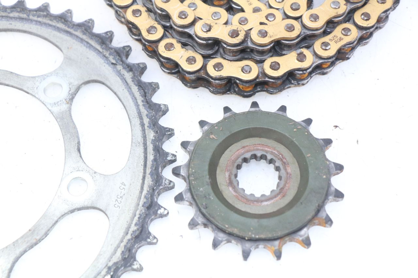 photo de KIT DE CORRENTE SUZUKI GSX-R GSXR 750 (2011 - 2016) - Zoom do estado de desgaste