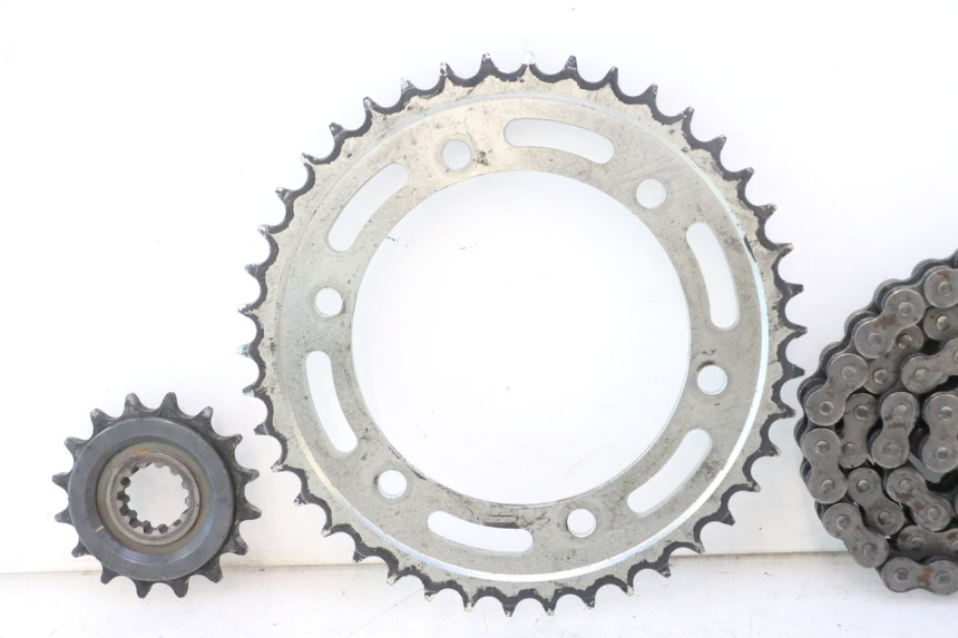 photo de KIT DE CORRENTE YAMAHA TDM ABS 900 (2002 - 2014) - Zoom do estado de desgaste