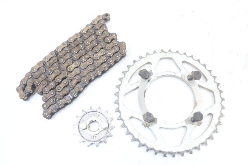 photo de KIT DE CORRENTE NITRO MOTORS THUNDER 125 - Zoom do estado de desgaste