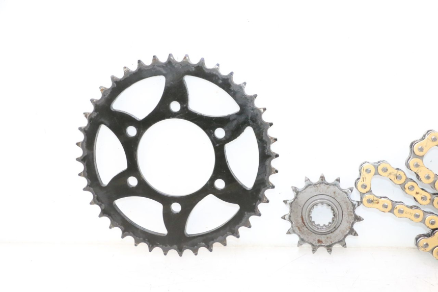 photo de KIT DE CORRENTE KAWASAKI ZX-6R ZX6R 600 (2000 - 2002) - Peça verificada