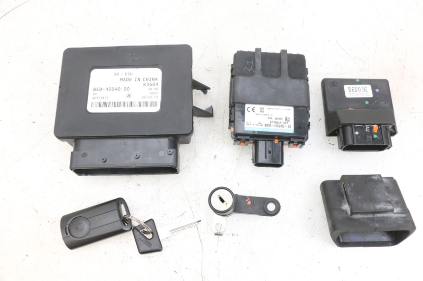 photo de KIT FECHADURA CHAVE CDI NEIMAN YAMAHA TRICITY 300 (2020 - 2024) - Vista principal