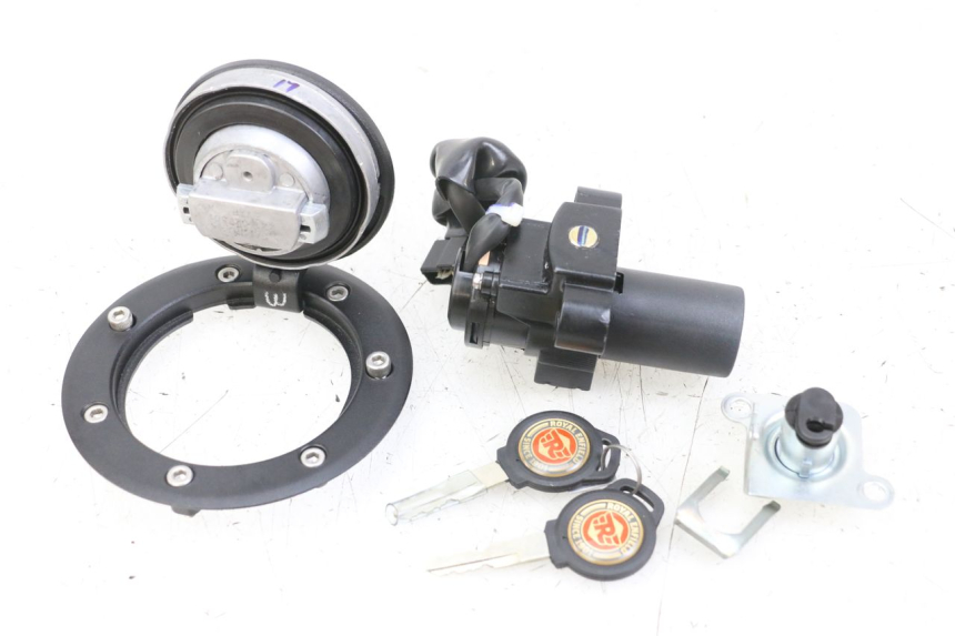 photo de KIT FECHADURA CHAVE NEIMAN ROYAL ENFIELD SCRAM 411 (2022 - 2024) - Detalhe da peça