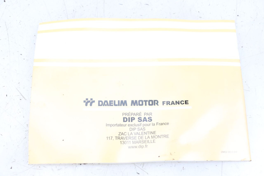 photo de MANUAL DO UTILIZADOR DAELIM A-FOUR 2T 50 (2005 - 2012) - Outro ângulo de visão