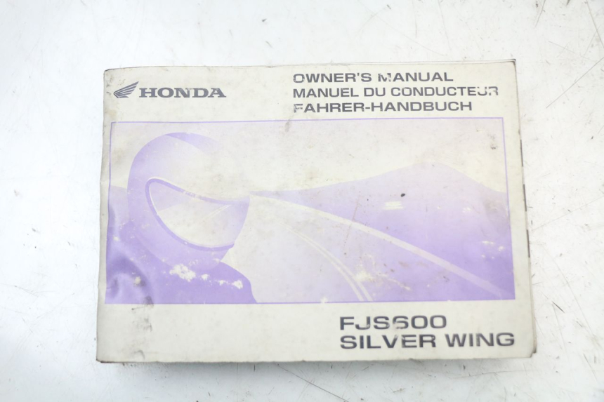 photo de MANUAL DO UTILIZADOR HONDA FJS SILVERWING SILVER WING 600 (2001 - 2010) - Vista principal