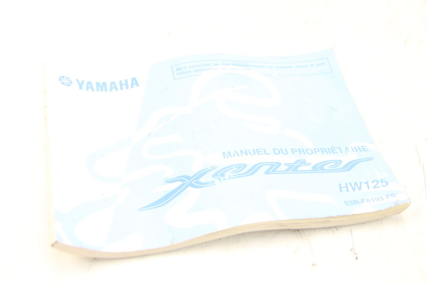 photo de MANUAL DO UTILIZADOR YAMAHA HW XENTER 125 (2011 - 2017) - Outro ângulo de visão