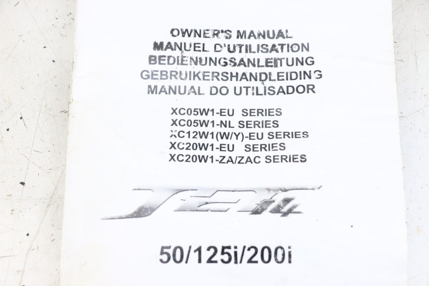 photo de MANUAL DO UTILIZADOR SYM JET 14 4T 50 (2018 - 2022) - Vista geral