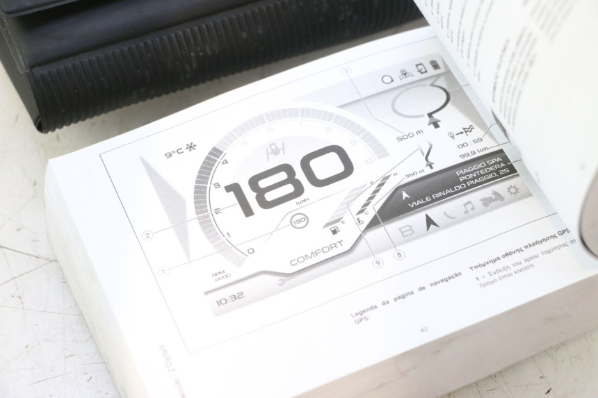 photo de MANUAL DO USUÁRIO PIAGGIO MP3 HPE 530 (2022 - 2026) - Vista geral