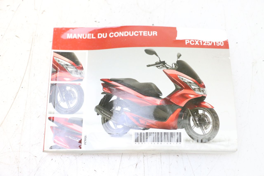 photo de MANUAL DO UTILIZADOR HONDA PCX (JF57/JF64) 125 (2014 - 2018) - Vista principal