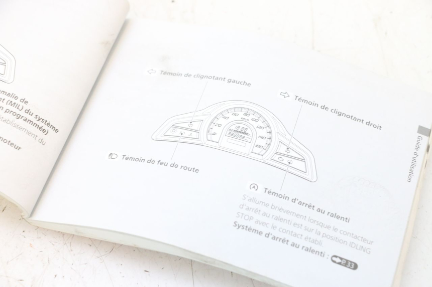 photo de MANUAL DO UTILIZADOR HONDA PCX (JF57/JF64) 125 (2014 - 2018) - Zoom do estado de desgaste