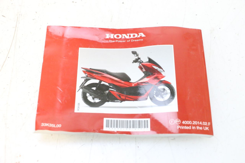 photo de MANUAL DO UTILIZADOR HONDA PCX (JF57/JF64) 125 (2014 - 2018) - Ampliação técnica