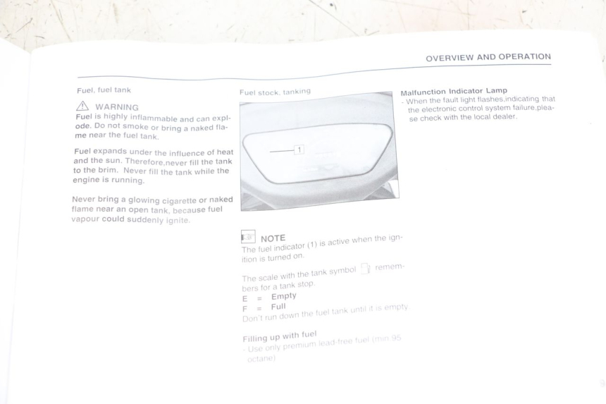 photo de MANUAL DO UTILIZADOR TNT MOTOR ROMA 10' 4T 50 (2019 - 2022) - Zoom do estado de desgaste