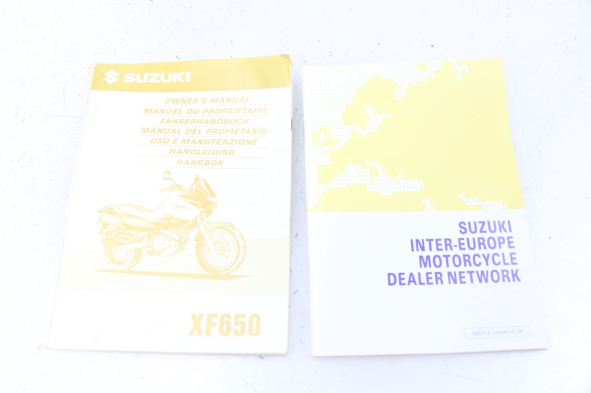 photo de MANUAL DO UTILIZADOR SUZUKI XF FREEWIND 650 (1997 - 2003) - Vista principal