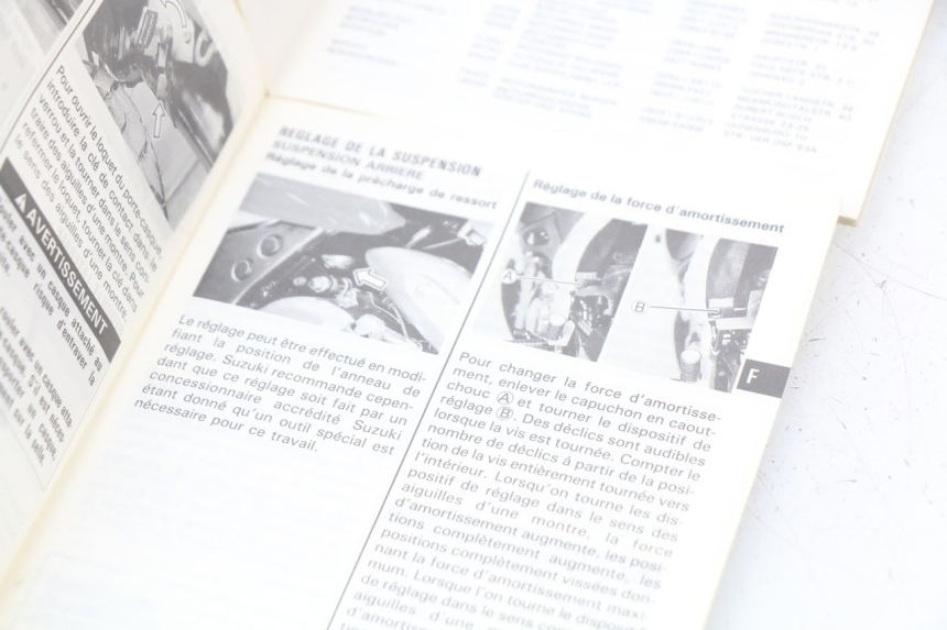 photo de MANUAL DO UTILIZADOR SUZUKI XF FREEWIND 650 (1997 - 2003) - Outro ângulo de visão