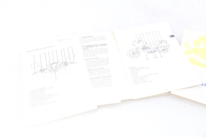 photo de MANUAL DO UTILIZADOR SUZUKI XF FREEWIND 650 (1997 - 2003) - Ampliação técnica
