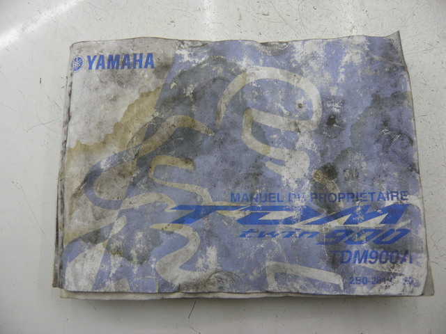 photo de MANUAL DO UTILIZADOR YAMAHA TDM 900 (2004 - 2006) - Vista principal