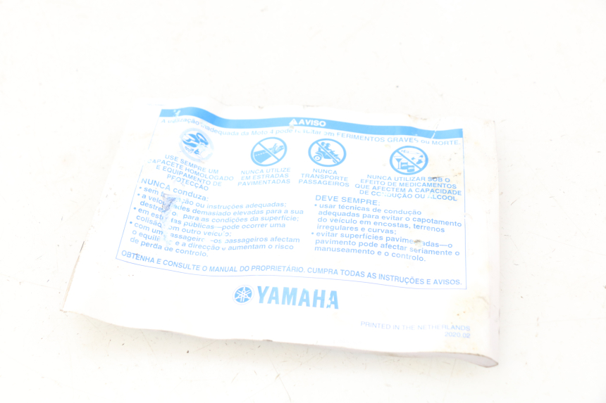photo de MANUAL DO UTILIZADOR YAMAHA YFM R RAPTOR 90 (2017 - 2023) - Detalhe da peça
