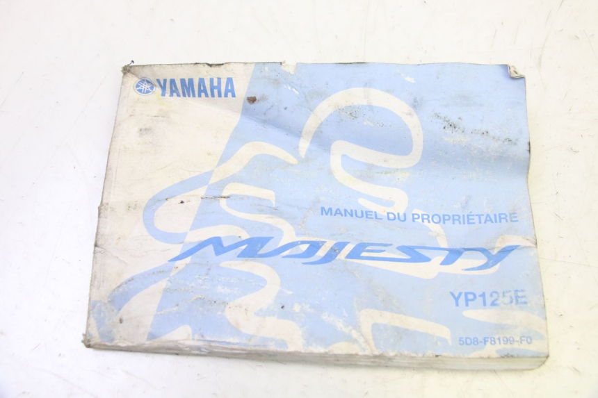 photo de MANUAL DO UTILIZADOR YAMAHA YP MAJESTY 125 (2007 - 2010) - Vista principal