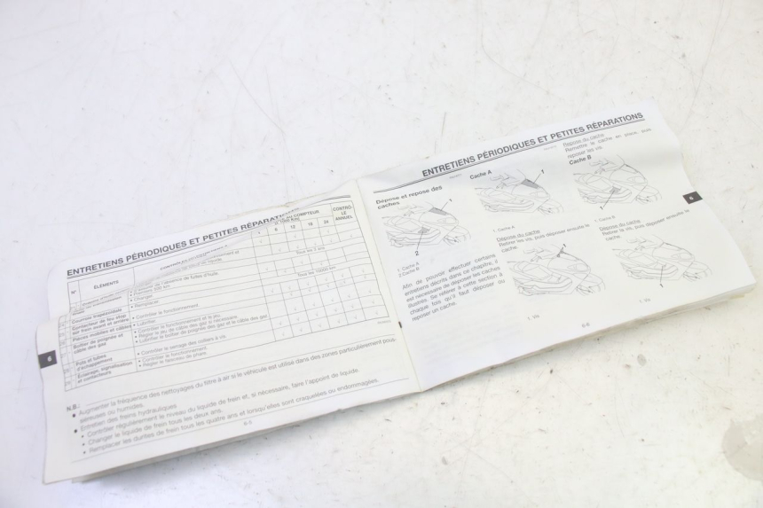 photo de MANUAL DO UTILIZADOR YAMAHA YP MAJESTY 125 (2007 - 2010) - Ampliação técnica