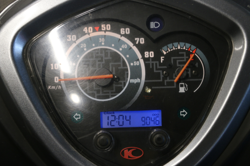 photo de MOTOR KYMCO AGILITY CITY 2T 50 (2008 - 2016) - Zoom do estado de desgaste