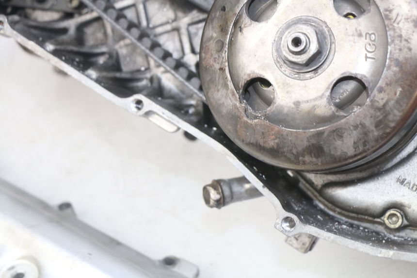 photo de MOTOR MBK BOOSTER SPIRIT 50 (1999 - 2003) - Zoom do estado de desgaste