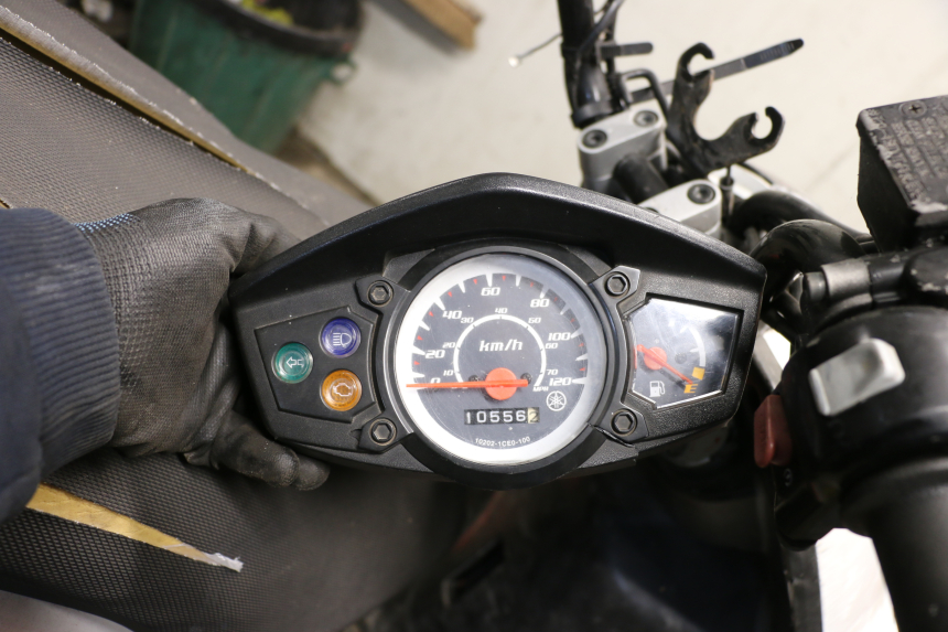 photo de MOTOR YAMAHA BW'S BWS 125 (2010 - 2013) - Vista de perto