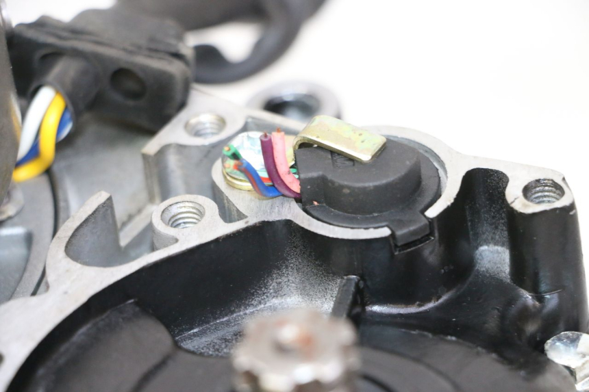 photo de MOTOR LONCIN DIRT BIKE 125 - Zoom do estado de desgaste