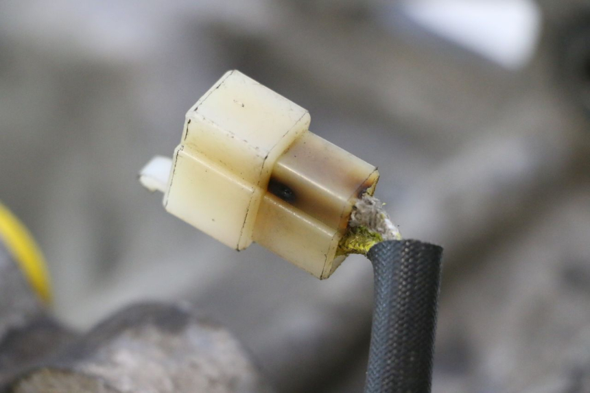 photo de MOTOR CF MOTO E-CHARM 125 (2005 - 2008) - Pontos de fixação