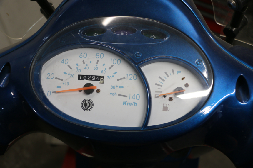 photo de MOTOR SYM FIDDLE 125 (2008 - 2010) - Zoom do estado de desgaste