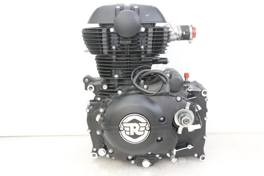 photo de MOTOR ROYAL ENFIELD SCRAM 411 (2022 - 2024) - Ângulo alternativo