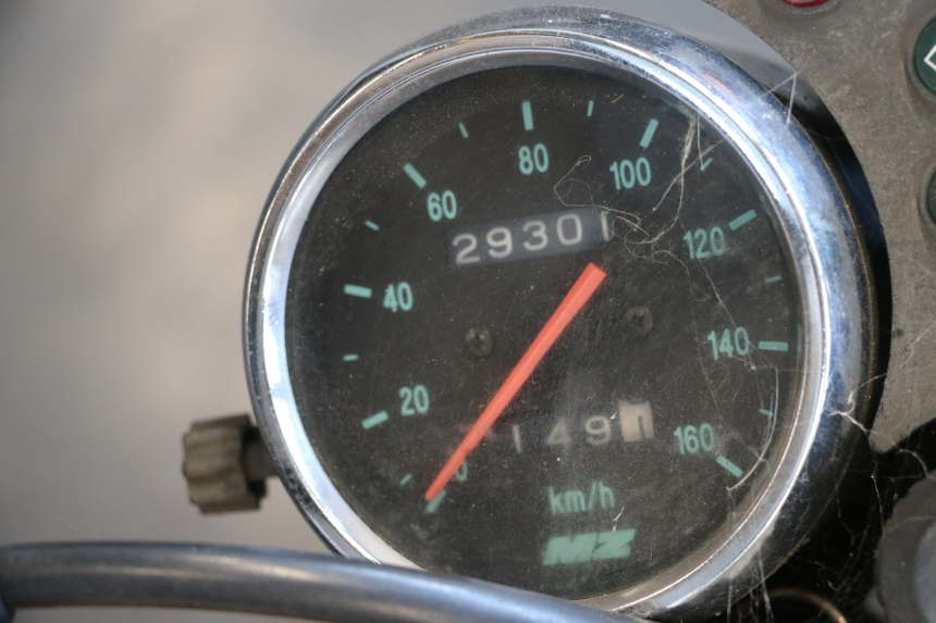 photo de MOTOR MZ RT 125 (2000 - 2008) - Zoom do estado de desgaste