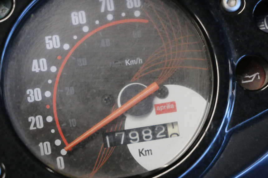 photo de MOTOR APRILIA SR MOTARD 50 (2012 - 2018) - Zoom do estado de desgaste