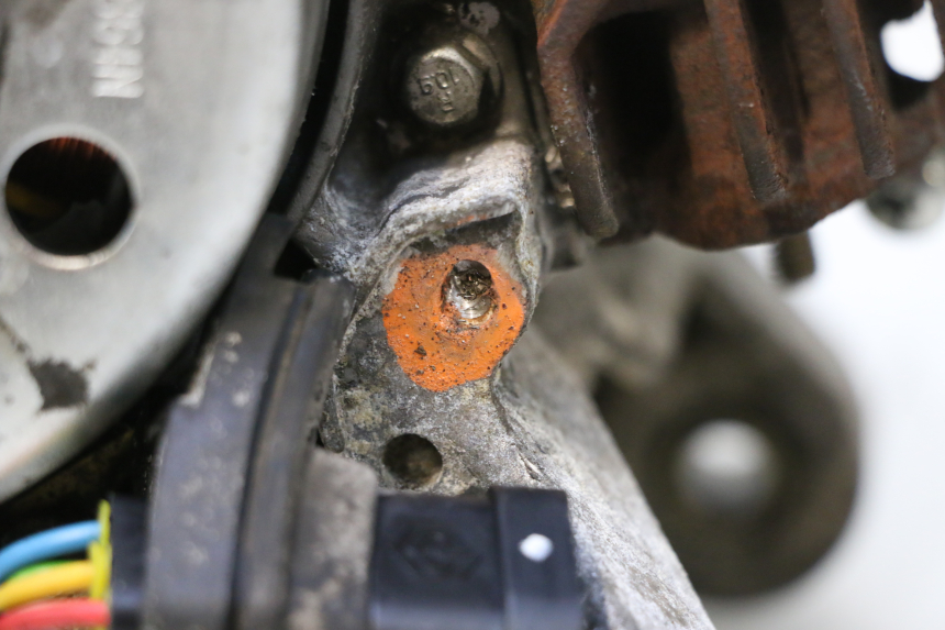 photo de MOTOR PIAGGIO ZIP 2T 50 (2009 - 2019) - Detalhes característicos