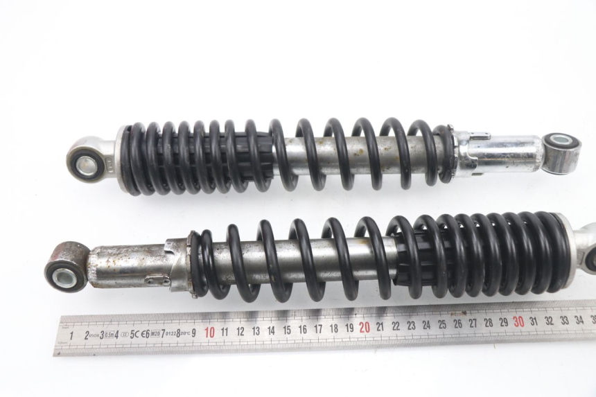 photo de PAR DE AMORTECEDORES TRASEIROS HONDA CBF 125 (2009 - 2015) - Zoom do estado de desgaste