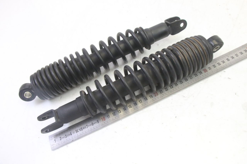 photo de PAR DE AMORTECEDORES TRASEIROS YAMAHA CYGNUS X INJECTION 125 (2007 - 2013) - Marcações e referências