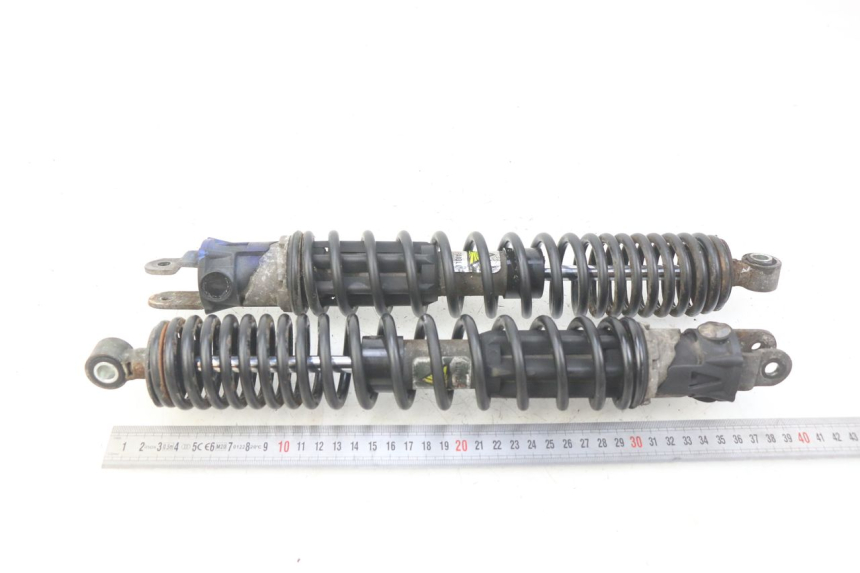 photo de PAR DE AMORTECEDORES TRASEIROS PEUGEOT SATELIS COMPRESSOR K15 125 (2006 - 2009) - Zoom do estado de desgaste