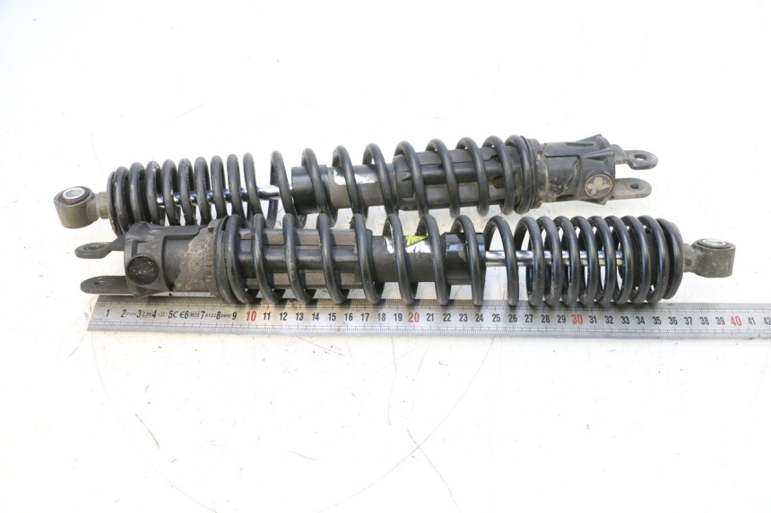 photo de PAR DE AMORTECEDORES TRASEIROS PEUGEOT SATELIS COMPRESSOR K15 125 (2006 - 2009) - Zoom do estado de desgaste