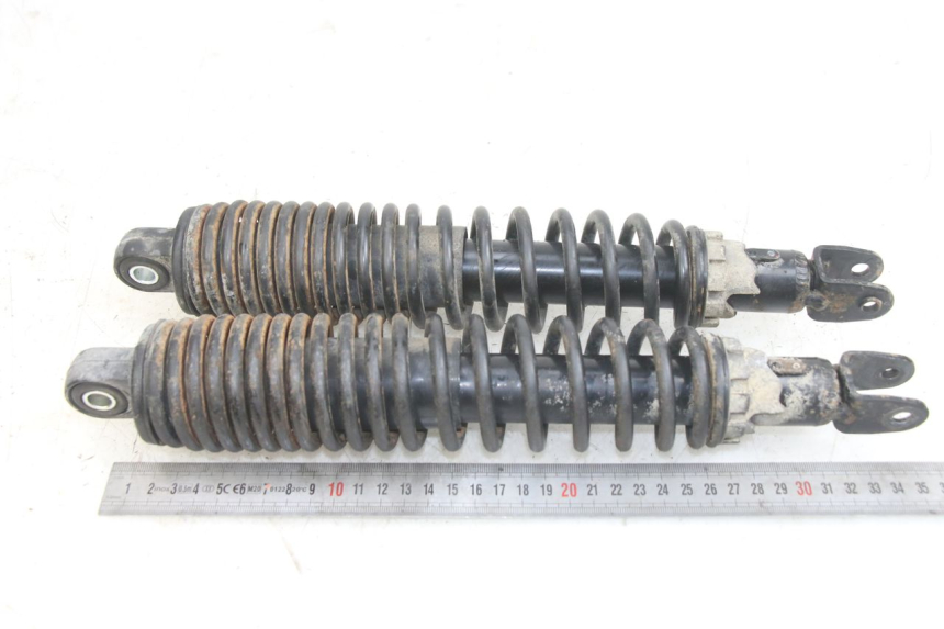 photo de PAR DE AMORTECEDORES TRASEIROS YAMAHA X-MAX XMAX 250 (2006 - 2009) - Zoom do estado de desgaste