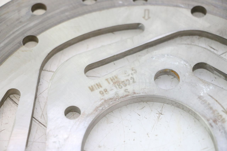 photo de PAR DE DISCOS DE FREIO DIANTEIROS CAN-AM SPYDER RS 1000 (2008 - 2012) - Detalhes característicos