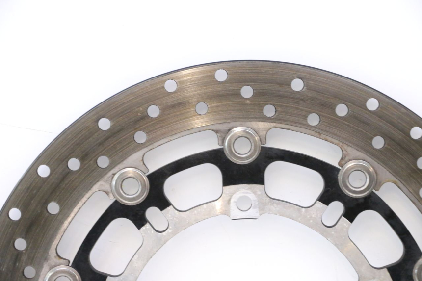 photo de PAR DE DISCOS DE FREIO DIANTEIROS YAMAHA YZF R6 600 (2008 - 2009) - Zoom do estado de desgaste