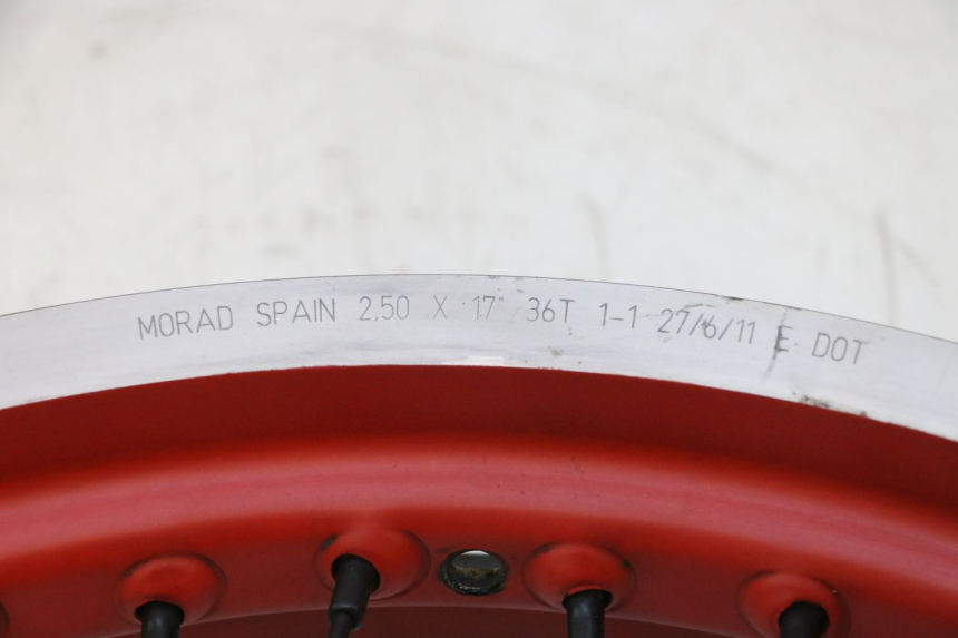 photo de PAR DE RODAS HM HONDA CRM DERAPAGE RR 50 (2006 - 2017) - Outro ângulo de visão