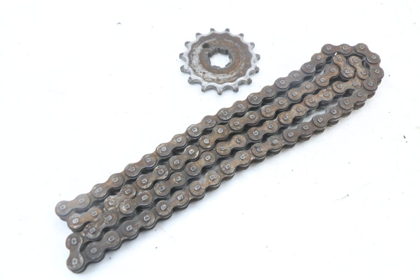 photo de ENGRENAGEM YAMAHA PW 80 (1983 - 2014) - Zoom do estado de desgaste