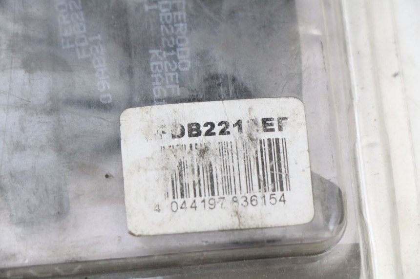 photo de PASTILHA DE FREIO TRASEIRA HONDA SH ABS 125 (2012 - 2017) - Zoom do estado de desgaste