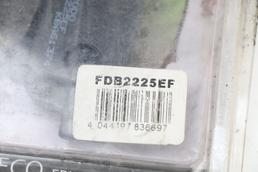 photo de PASTILHA DE FREIO DIANTEIRA HONDA SH ABS 125 (2012 - 2017) - Zoom do estado de desgaste