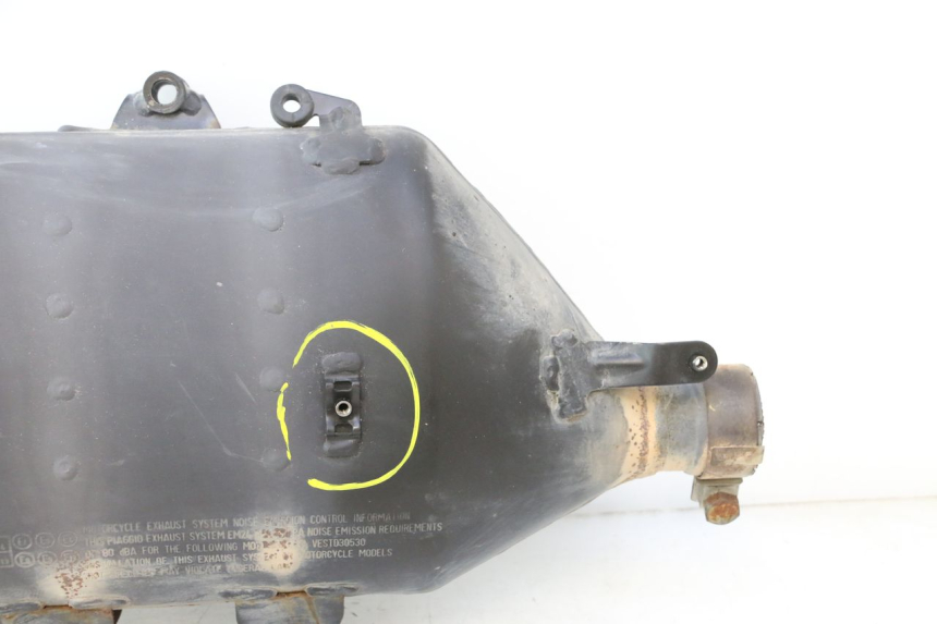 photo de TUBO DE ESCAPE PIAGGIO MP3 HPE 530 (2022 - 2026) - Imagem adicional
